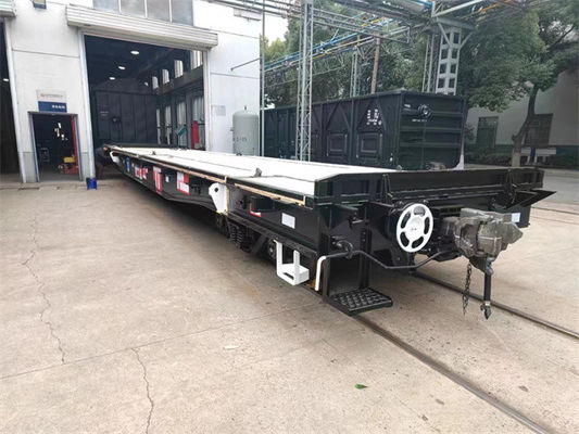 خرید 38T واگن باری راه آهن واگن راه آهن برای مخلوط کنکریت online manufacture