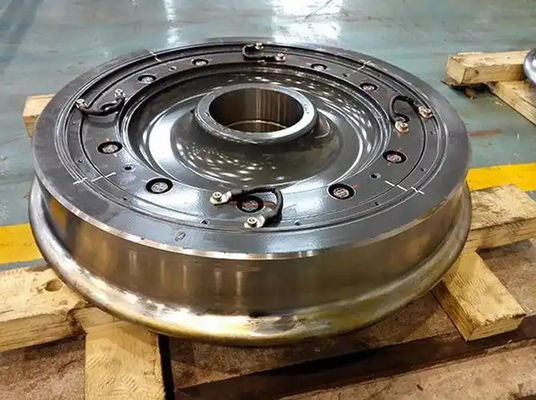 خرید چرخ‌های انعطاف‌پذیر ریل سبک ایمنی مونتاژ شده با لاستیک و مرکز چرخ online manufacture