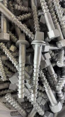 خرید میخ های پیچ دار سنگین و مقاوم برای محیط های بیرونی که برای مقاومت در برابر زنگ و ایجاد ثبات طولانی مدت مسیر طراحی شده اند online manufacture