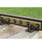 ورق ماهی راه آهن فولادی برای ریل راهنمای نوع T با 4 سوراخ 6 سوراخ