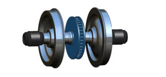 1-1450mm قطر چرخ ها و سیستم های تراک با مطابقت با استاندارد EN 13260/13262