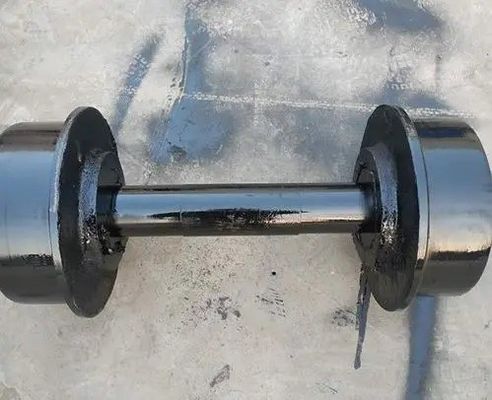 مجموعه چرخ راه آهن 450 میلی متر برای لوکوموتیو الکتریکی معدن 1-25 تن ظرفیت بارگیری