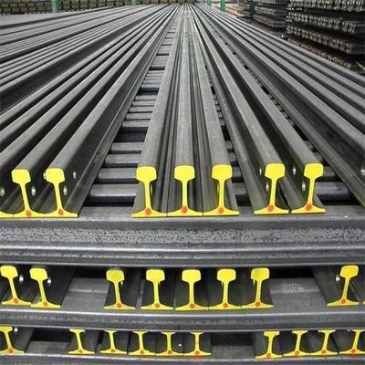 ریل ریل فولادی راه آهن ODM 6-12 متر طول Q235 55Q درجه U71Mn