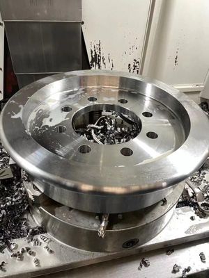 سطح پوشش پودری چرخ‌های فولادی مقاوم در برابر سایش 42CrMo 60E مواد