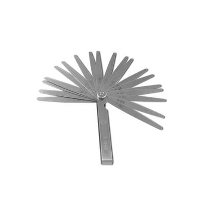 ابزار اندازه گیری گیج ریل برد 0.02 میلی متری Feeler Gauge ODM Kingrail