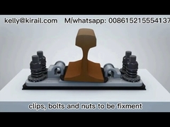 1850mm Railway Track Fasteners Gauge Rod Insulated And Non Insulated ODM