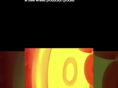 فرایند تولید چرخ‌های ریل فولادی