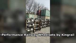 چرخ های راه آهن با کارایی بالا توسط Kingrail